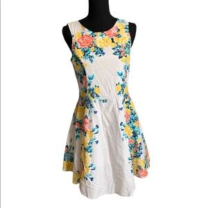 Bailey Blue Floral Sleeveless Dress Size XL